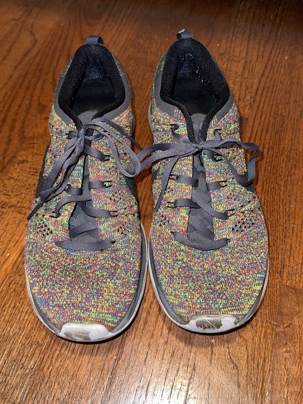 Nike Flyknit Lunar1 Multicolor Athletic Shoes
